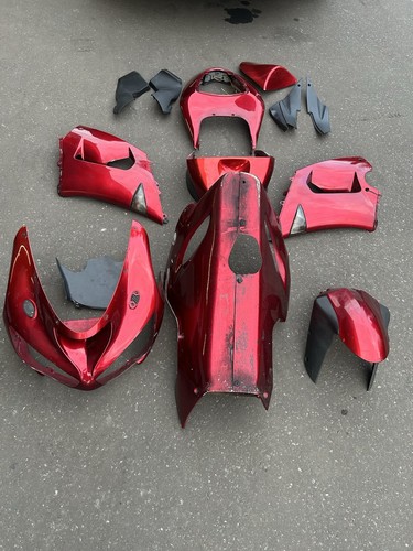 Kawasaki zx636 candy - candy, red