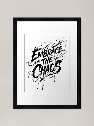 Mbrace the chaos street - the,