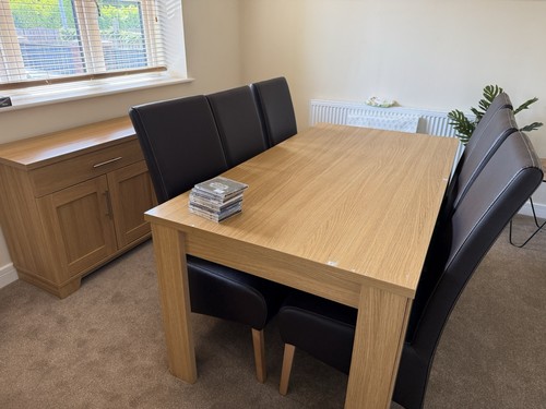 Table chairs with matching - table,