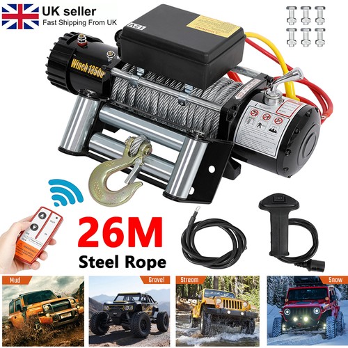 Electric winch 12v - electric,