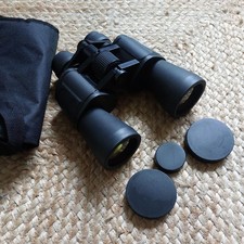 *SAKURA 10X-50X50 BINOCULARS WITH BAG CAPS EXCELLENT COND*