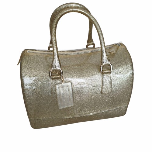 Furla candy bag gold - candy, with