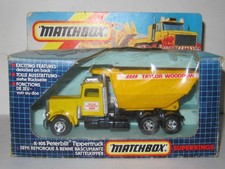 MATCHBOX SUPER KINGS K-105  PETERBILT TIPPERTRUCK 'TAYLOR WOOD' MINT/PERFECT MIB