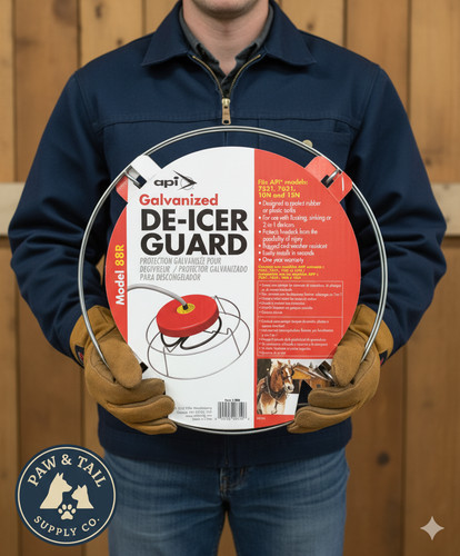 Api galvanized icer guard - de-icer,