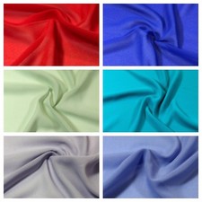 Plain Sheer Georgette Crepe