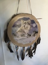Vintage Wolf Dream catcher 