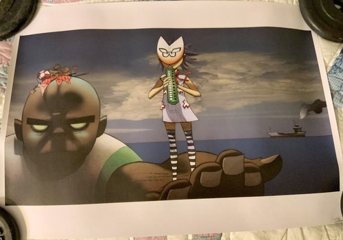Gorillaz jamie hewlett - gorillaz,