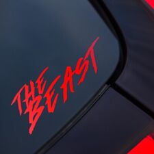 THE BEAST Decal Sticker