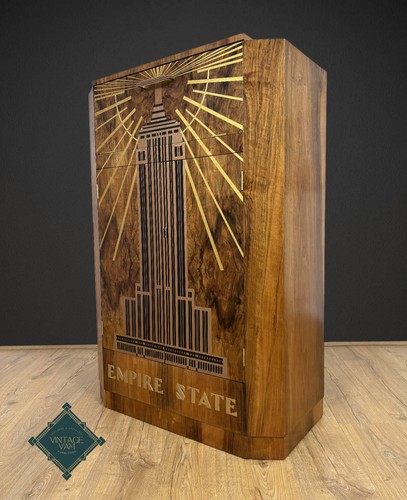 Art deco cocktail cabinet - deco,