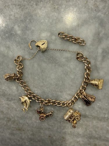 9ct gold vintage - vintage, charm