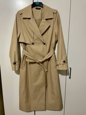 F&F Women's Trench Coat Size M beige Fully Lined New Without Tag Very Stylish