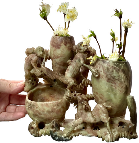 Vintage chinese soapstone - chinese,