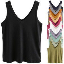 Ladies N@@t Slouch Vest Top Sizes XS to 2XL UK 6 to 26