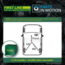 Handbrake Cable fits FORD