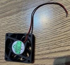 60mm x 60mm x 15mm 6015 12V DC Brushless Cooling Fan, Dual Ball Bearing System