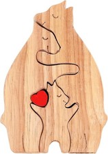 Personalised Wooden Bear