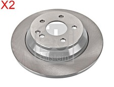 Rear Brake Disc x2 Pcs FEBI