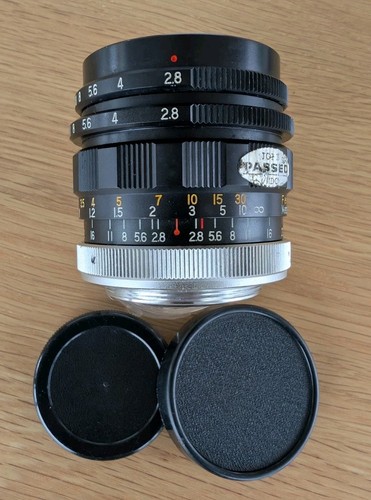 M42 mount 35mm lens - 35mm, f2.8