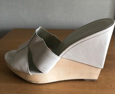 Nine West:  High Cream Leather