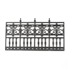 Dolls House Fencing Black 4