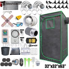 32"x32"x63" Complete Grow Tent