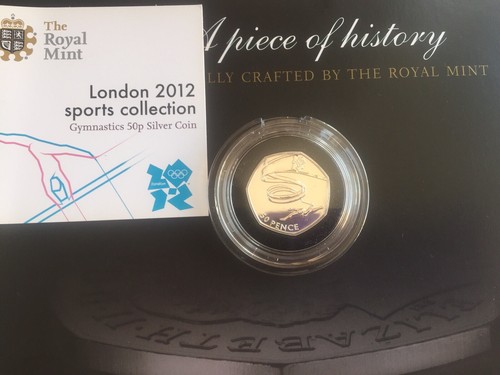 2012 925 silver 50p - 2012,