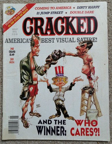 Cracked magazine 242 1989 - magazine,