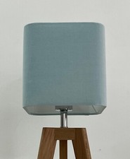 Lampshade Duck Egg Blue Velvet