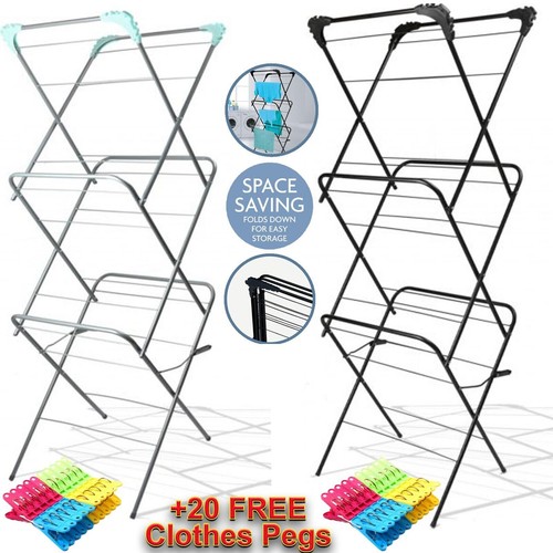 Foldable clothes airer - airer, 3