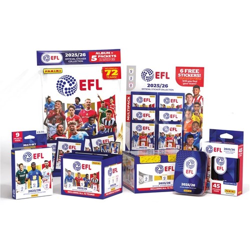 Panini efl 2025 sticker - panini, 2025/26