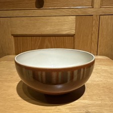 Denby Fire Chilli Stripe Rice Bowl - 5 inch 