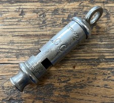 Vintage Hudson LCC London County Council Metropolitan Whistle Circa 1938 to 1939
