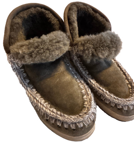 Mou eskimo suede and shearling - eskimo,
