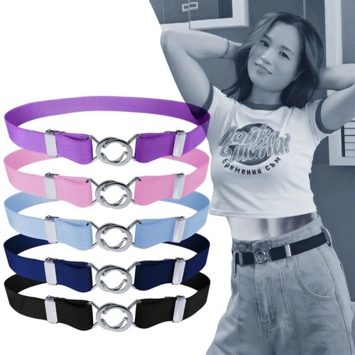 Womens belt elastic - elastic, stretch