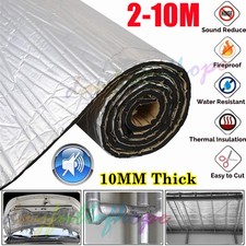 10M Camper Van Thermal Soundproof Foil Insulation Shed Floor Wall Roof 10mm Car