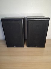 2 NAD 801mm Two Way Loudspeaker system wired 15-75 Watts 8 Ohms  