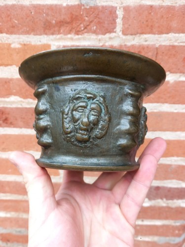 16th century bronze apothecary - century,