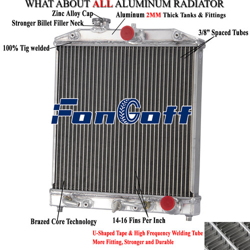 Row radiator for 00 - 2,