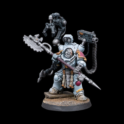 Well painted techmarine white - techmarine,