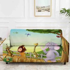 Monkey Decided Sky Stretch Sofa Cover Lounge Couch Slipcover Recliner Protector