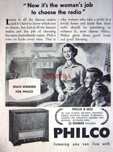 Philco 2852 5 - philco, 2852'