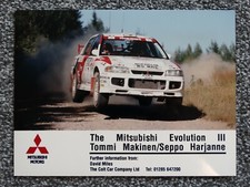MITSUBISHI EVOLUTION III PRESS
