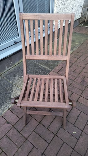 Wooden garden chair - wooden, chair.
