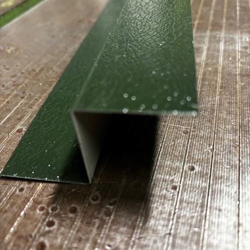 Garden room roof verge fixing - room,