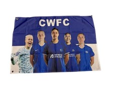 CHELSEA WOMANS FLAG 3X2FT FREE