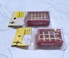 2 Vintage Miniature Wooden