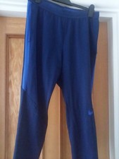 Nike Blue Dri Fit Joggers Size M In Very Good Condition