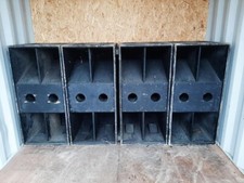 W bin 18" Subwoofers (4 available) PRICED EACH - w-bin PA subs bass bins