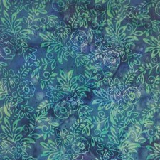 Hand Dyed Cotton Batik Fabric