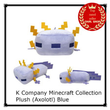 Minecraft Collection Plush Doll Stuffed Toy Axolotl Blue New Japan K Company